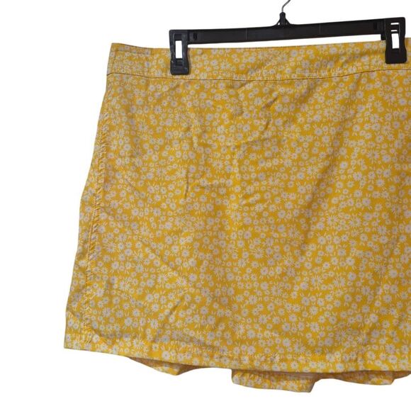 RipSkirt Hawaii Wrap Skirt Size XL Yellow White Floral Print Quick Dry Travel EU - Picture 8 of 12